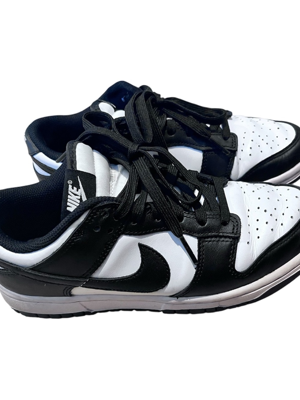 Nike Dunk Low Black Sneakers Women’s Size 7 Gently Used